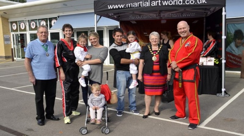 The Mayor attends Martial Art World's, Fitness for Faith