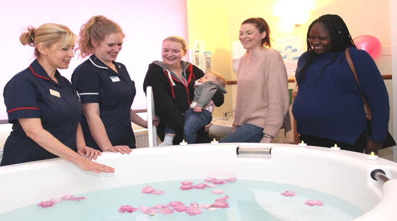 Crowds flock to maternity open day at Andover War Memorial Hospital