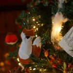 Hinton Ampner - Christmas tree decoration of the fox from Aesop's Fables